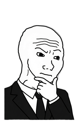 Wojak thinking